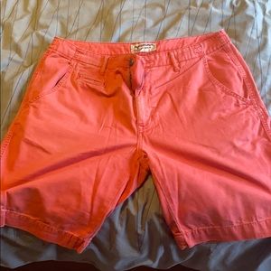 Arizona jeans men's size 36 waist shorts pink